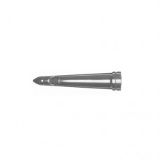 Blond Proctoscope Tube Stainless Steel, Diameter - Working Length 15:23 mm Ø - 75 mm